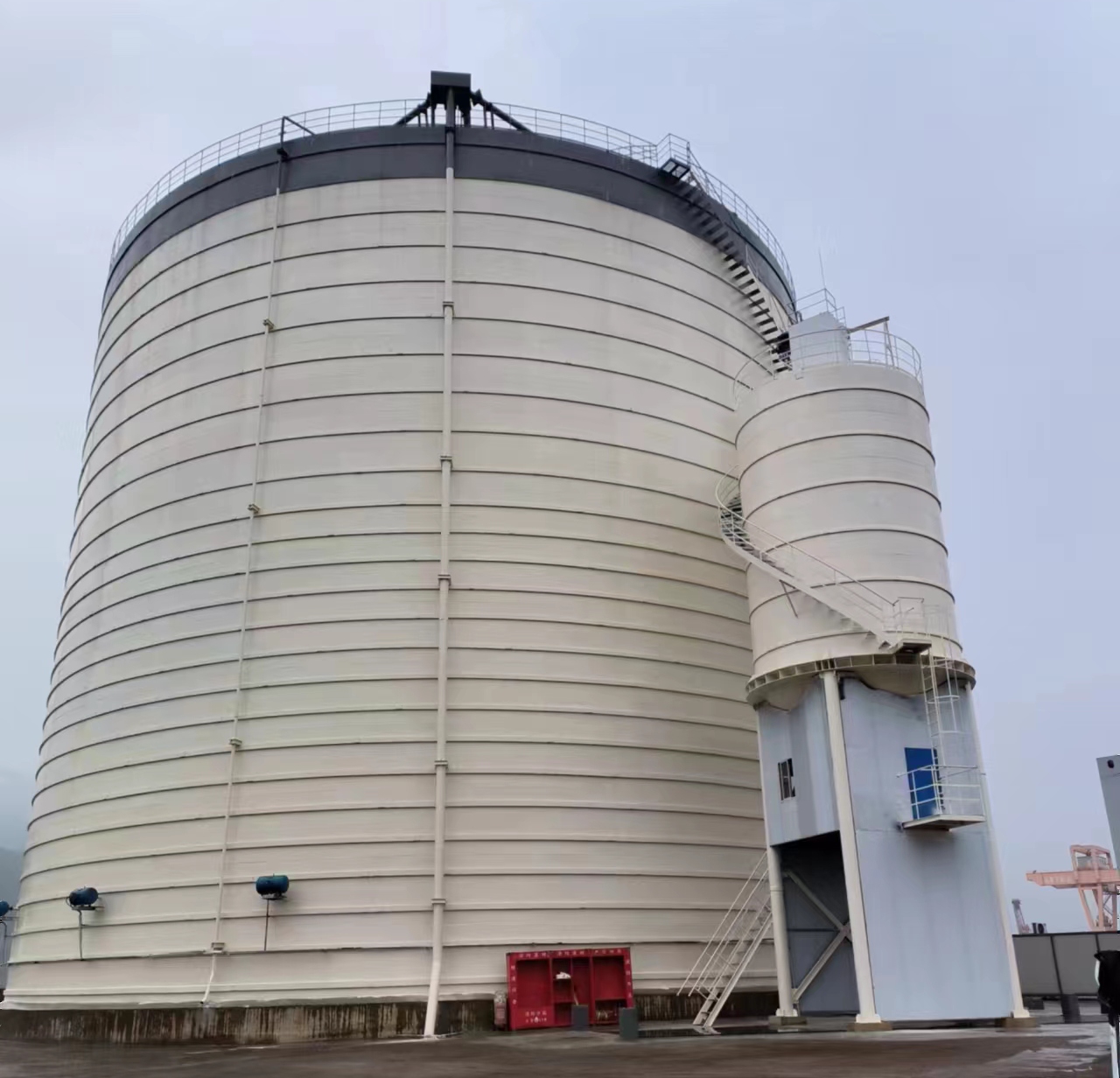 温宿10万吨水泥钢板库